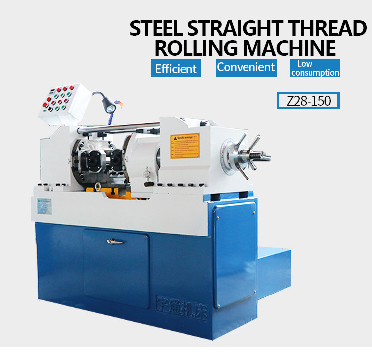 Fully automatic thread rolling machinery bolts and nuts screw making machine