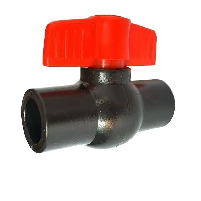 hdpe socket &butt plastic general stop valve for  pipe fitting coupling Water pipe quick  pipe Fitting