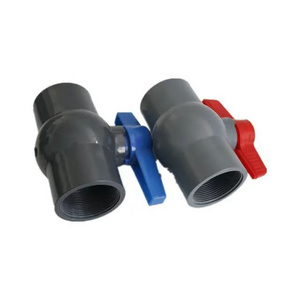 hdpe socket &butt plastic general stop valve for  pipe fitting coupling Water pipe quick  pipe Fitting