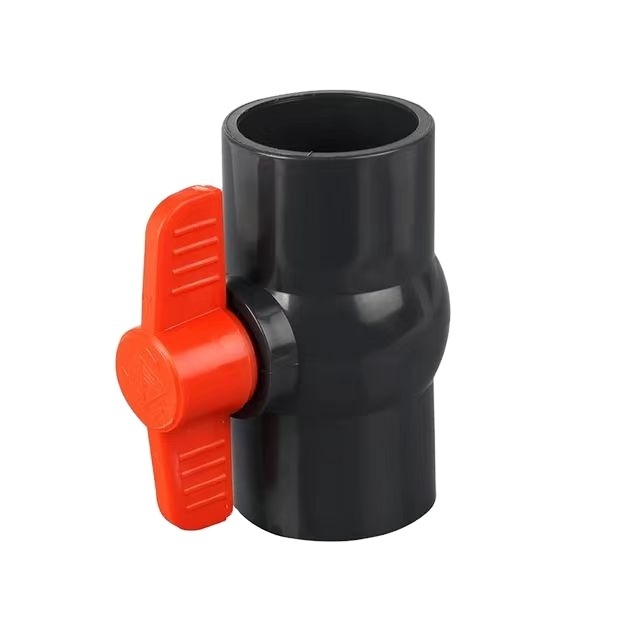 hdpe socket &butt plastic general stop valve for  pipe fitting coupling Water pipe quick  pipe Fitting