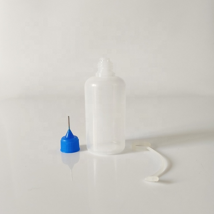 Empty Diy Craft Painting Pe Plastic Dropper Precision Applicator Squeeze Glue Bottle With Needle Cap