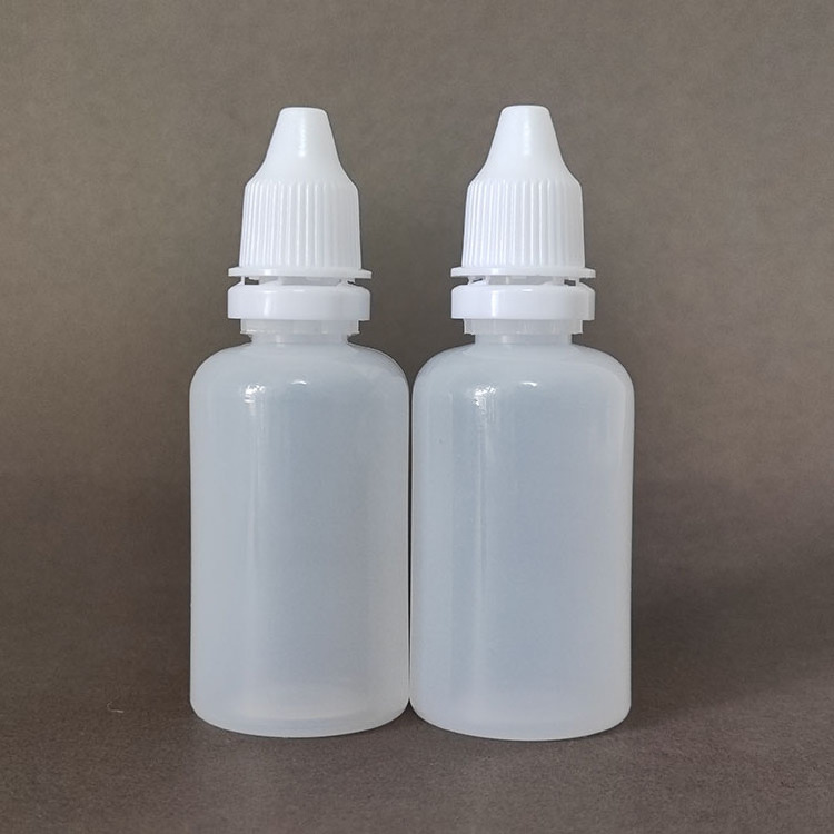 Empty Plastic Squeeze Eye Oil Paint Liquid Glue Bottles Color Dropper Serum Container with Inner Plugs