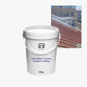 ISO 9001 14001 Waterperoof Heat Resistant Solar Reflective Drop Temperature Roof Coating Paint