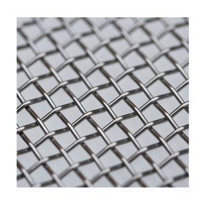 Hot Sale High Strength Stainless Steel Woven Cloth / Sturdy Structure Crimped Stainless Steel Woven Wire Mesh