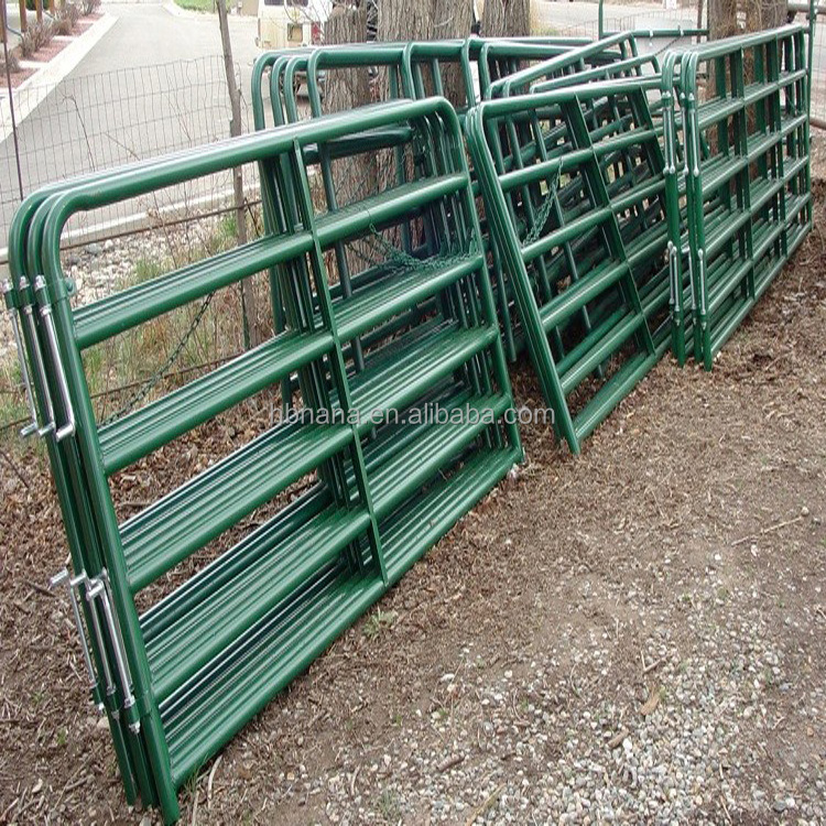 Factory direct sale used horse corral panels / galvanized cattle livestock fence