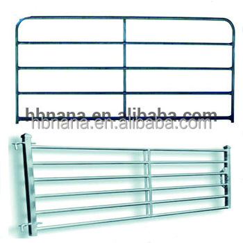 Factory direct sale used horse corral panels / galvanized cattle livestock fence