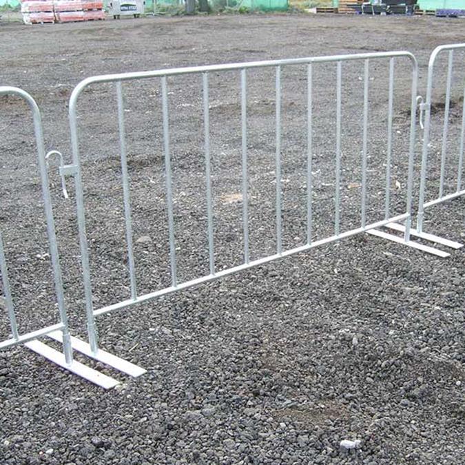 High Quality Barriers Temporary Barricades Pedestrian Steel Barricade Crowd Control Barriers For Sale