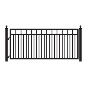 2018 Best Selling Simple Metal Pipe Main Gate Designs