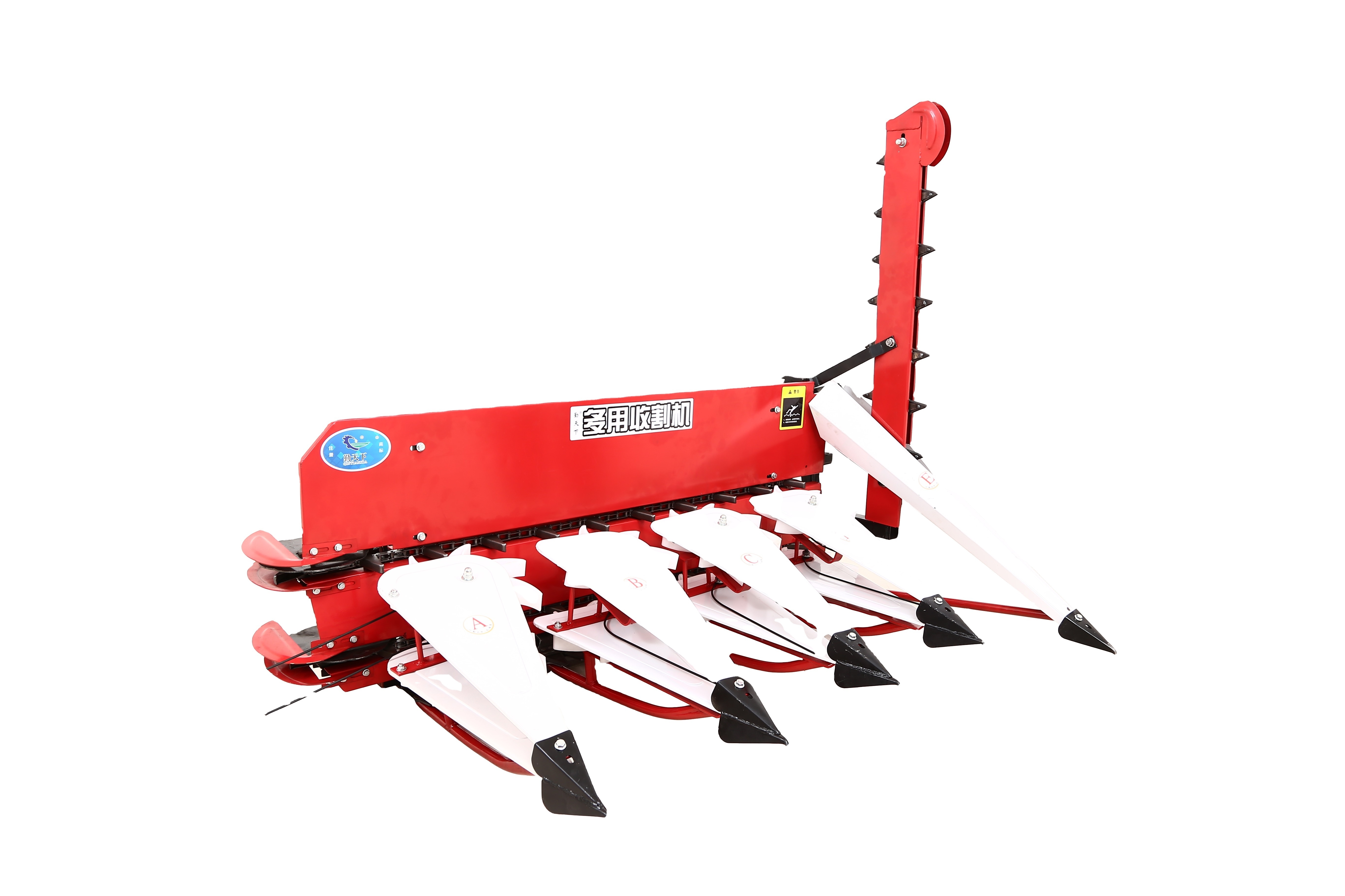 niuboshi agriculture mini reaper binder-mini small rice combine harvester with walking tractor