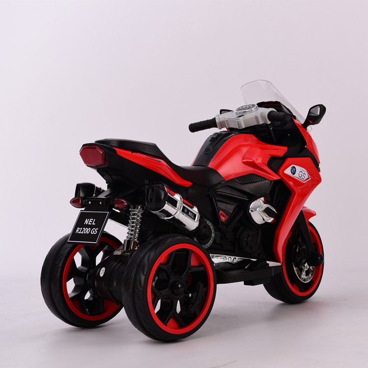 Kids Ride On Motorcycle 3 Wheel 6V Battery Powered Electric Toy Power Bike