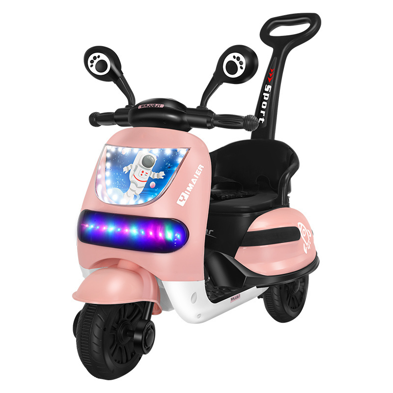 Cheap 3 wheels 6V battery kids electric bike kids motorcycle with a remote control for parent