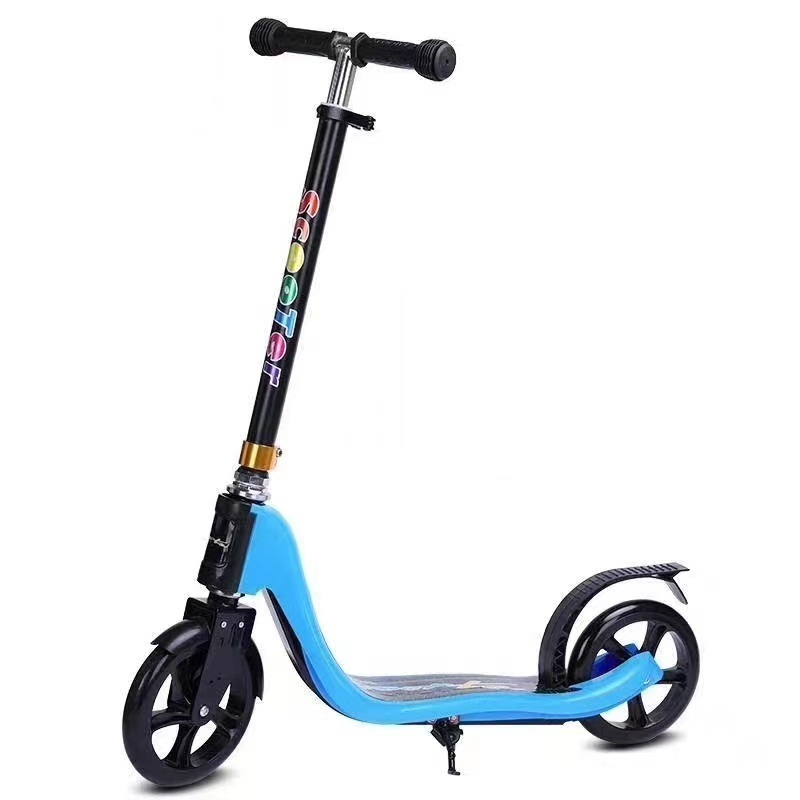 Adjustable Foldable  Aluminium big wheels Kick Scooter for Adults and Teens