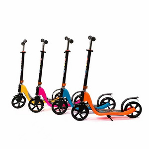 Adjustable Foldable  Aluminium big wheels Kick Scooter for Adults and Teens