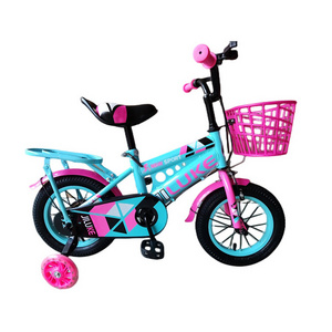 2022 New Girl Boy Two Wheel 12 14 16" 20 Inch Toddler Baby Cycle Children Bike With Training Wheels For 2 3 4 8 9 10 11 Years