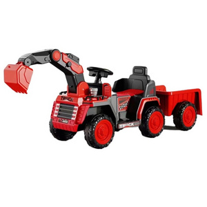 Hot selling kids children big size electric ride on tractor with remote control