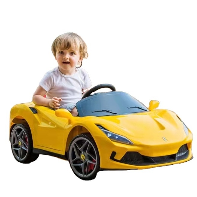 Fashion Model kids electric toy car 12V  battery electric ride on car Four wheels mini car F8