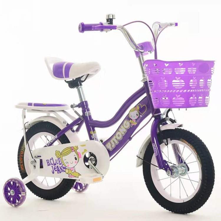 Hot selling children gift girls carbon steel bicycle 12 16 20 inch pink bicycle bike for girls