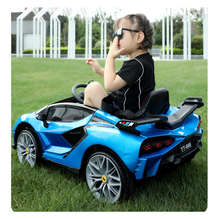 Children Kids Car 2 Seater Electric 24V 4 Engine Battery Toys For Ride On Electric Car Kids With Parental Remote