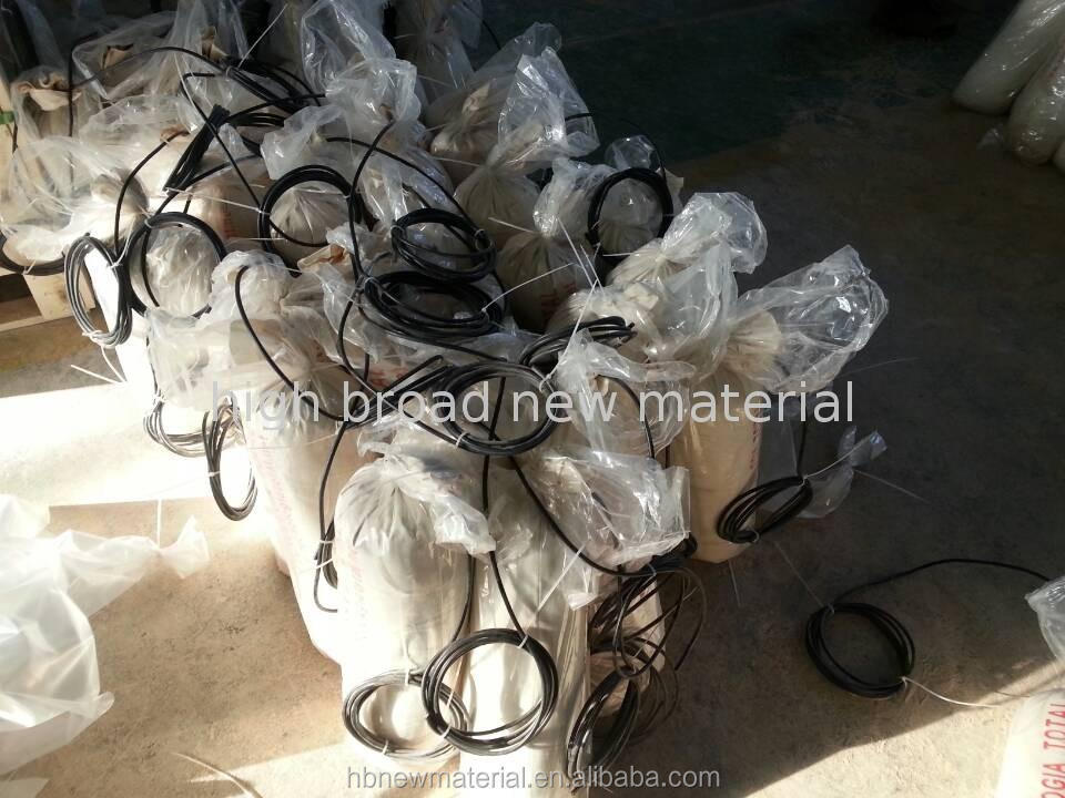 Mg Magnesium Anodes for Underground Pipelines with backfill powder and AWG THHN/THWN PVC cable