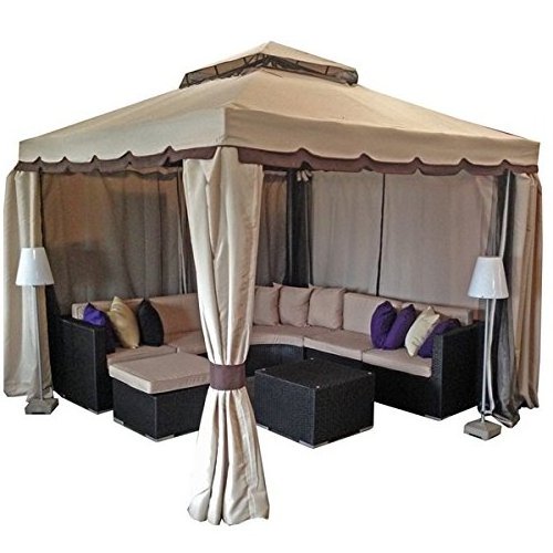 Manufacturer Custom 3x3 Canopy Tent Patio Cheap Aluminum Outdoor Garden Tents Gazebo