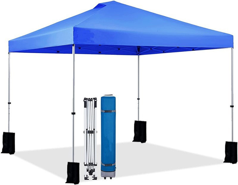 3X3m Pop Up Canopy Steel Folding Gazebo for Wedding Party Trade Show Gazebo