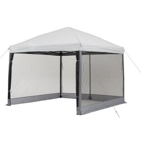 3X3m Folding Tent Event Tent Steel Frame Outdoor Canopy Tent with Sidewall Mosquito Net Sidewall