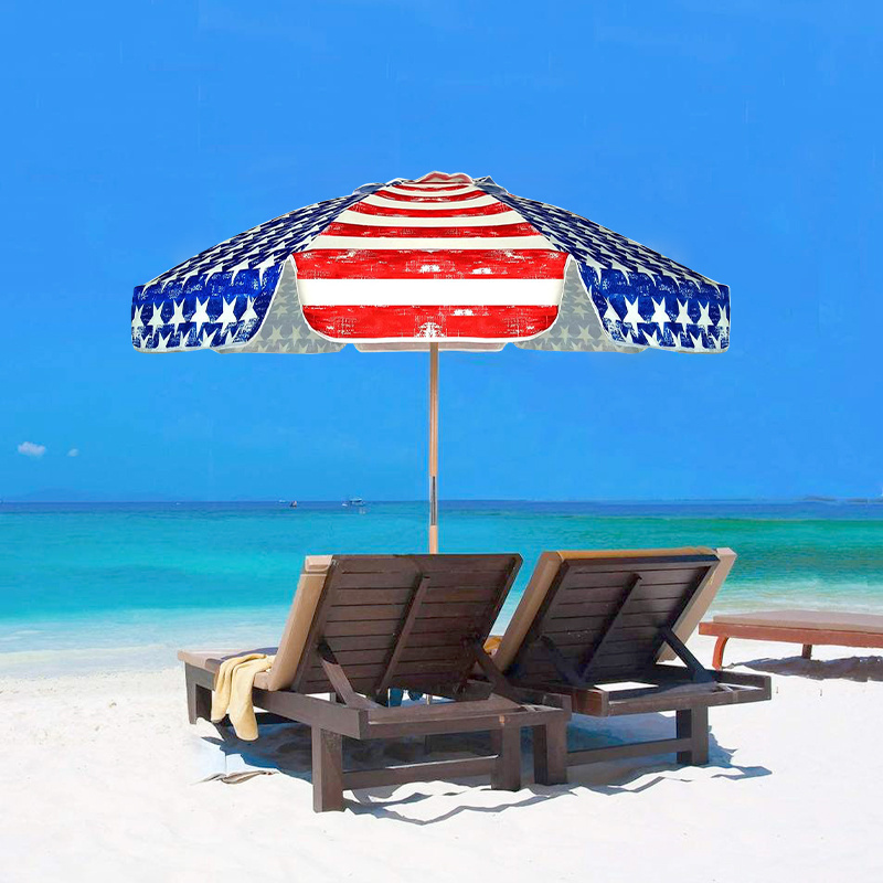 Factory Price Custom Beach Umbrella Promotional Beach Umbrella  Beautiful umbrella for outdoor beach