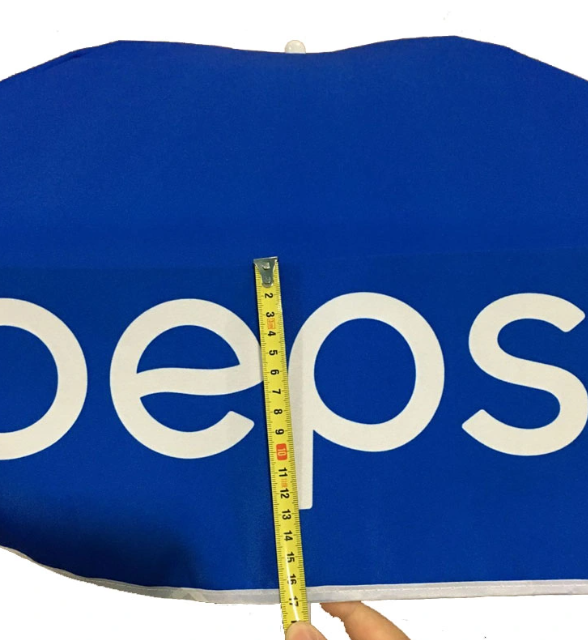 Beverage Pepsi Advertising Umbrella Custom Outdoor Foldable Sun Umbrella Advertising Polyester Pvc Vinyl Oxford Beach Umbrellas