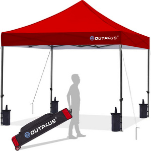 10 X 10 Ft Outdoor Pop-up Canopy Gazebo With Side Wall 10x10 20x20