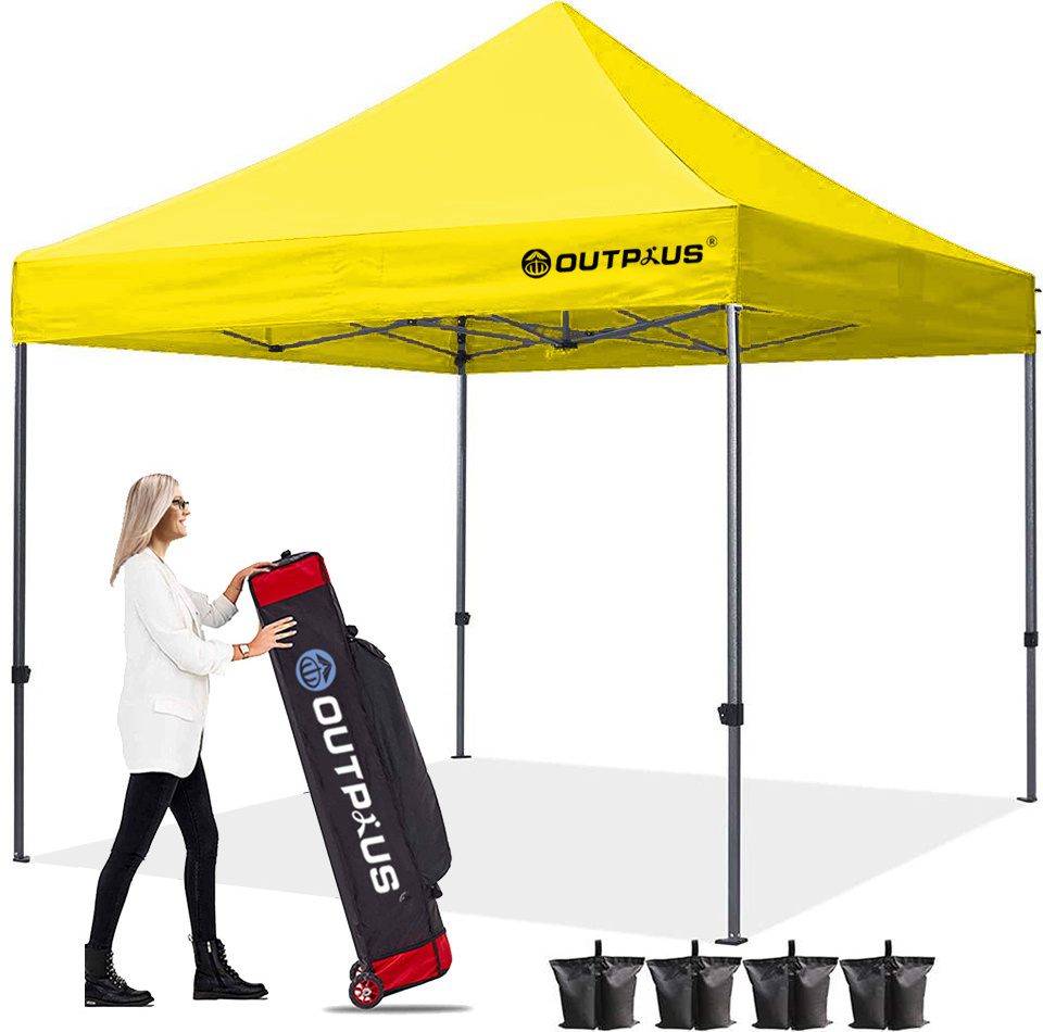 10 X 10 Ft Outdoor Pop-up Canopy Gazebo With Side Wall 10x10 20x20