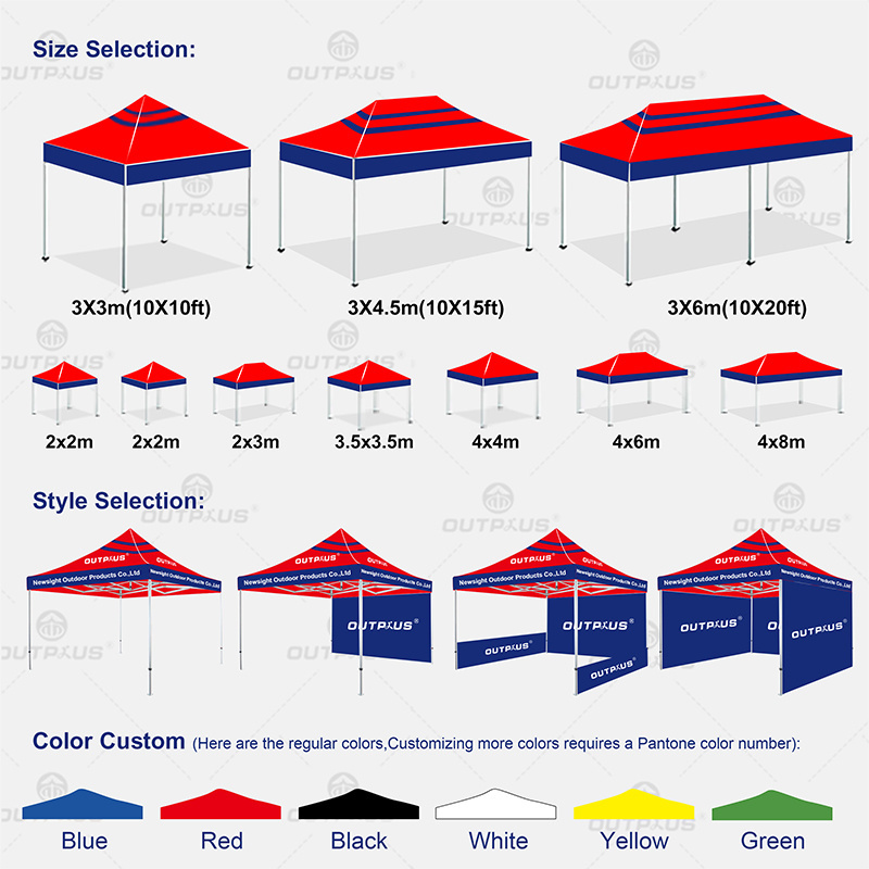 Free Design Outdoor Event Trade Show Tent 10 X 10ft Advertising Display Tent 20 X 10ft Canopy Folding Tent Gazebo waterproof