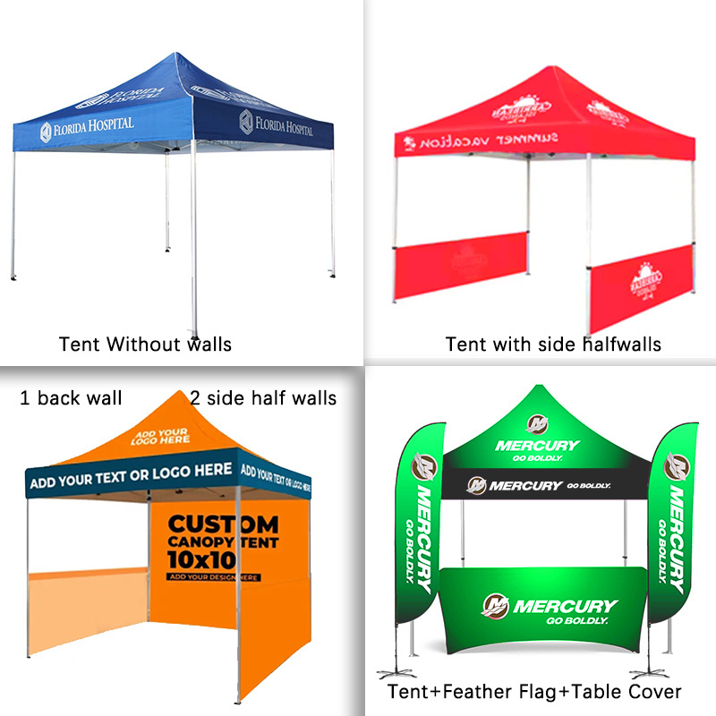 Free Design Outdoor Event Trade Show Tent 10 X 10ft Advertising Display Tent 20 X 10ft Canopy Folding Tent Gazebo waterproof