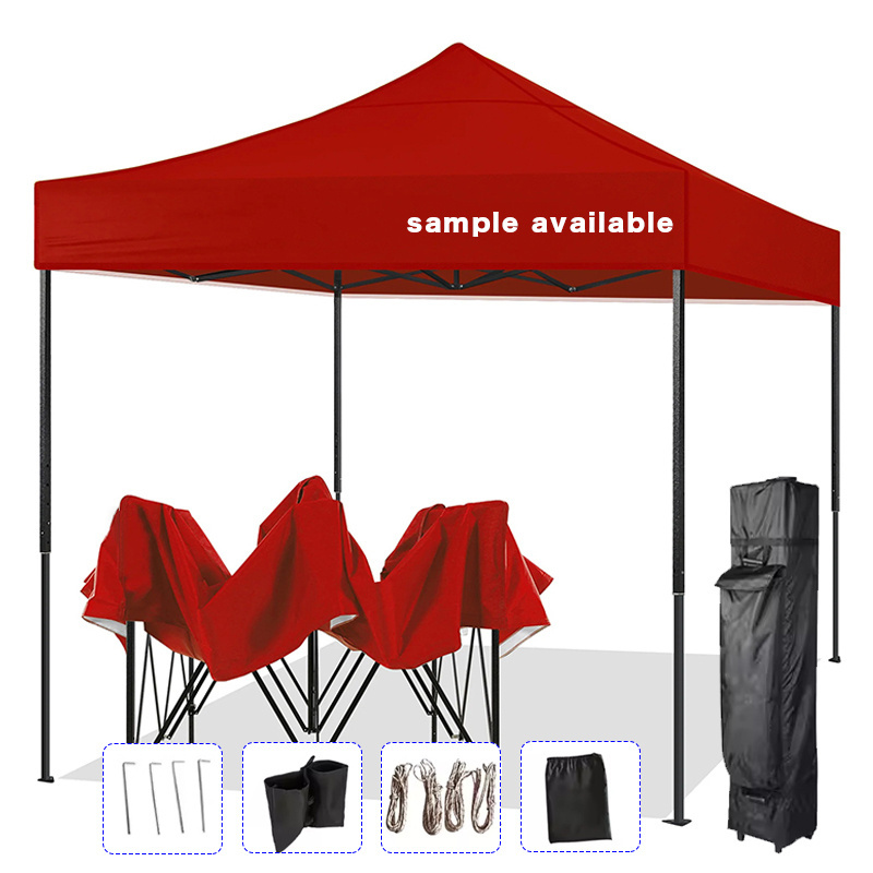 Heavy Duty Large Exhibition Trade Show Aluminium 3x3m Pop Up Canopy Tent Gazebo For Events