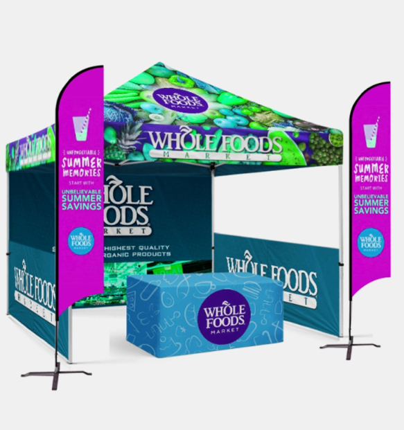 3x3 10x10 commercial gazebo advertising folding trade show tent sublimation custom logo aluminium Exhibition tents