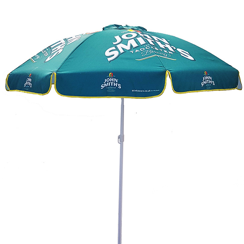 Wholesale Cheap Beach Umbrella Big Garden Umbrella Custom Sublimation printed Anti-UV  promotional Advertising Umbrella