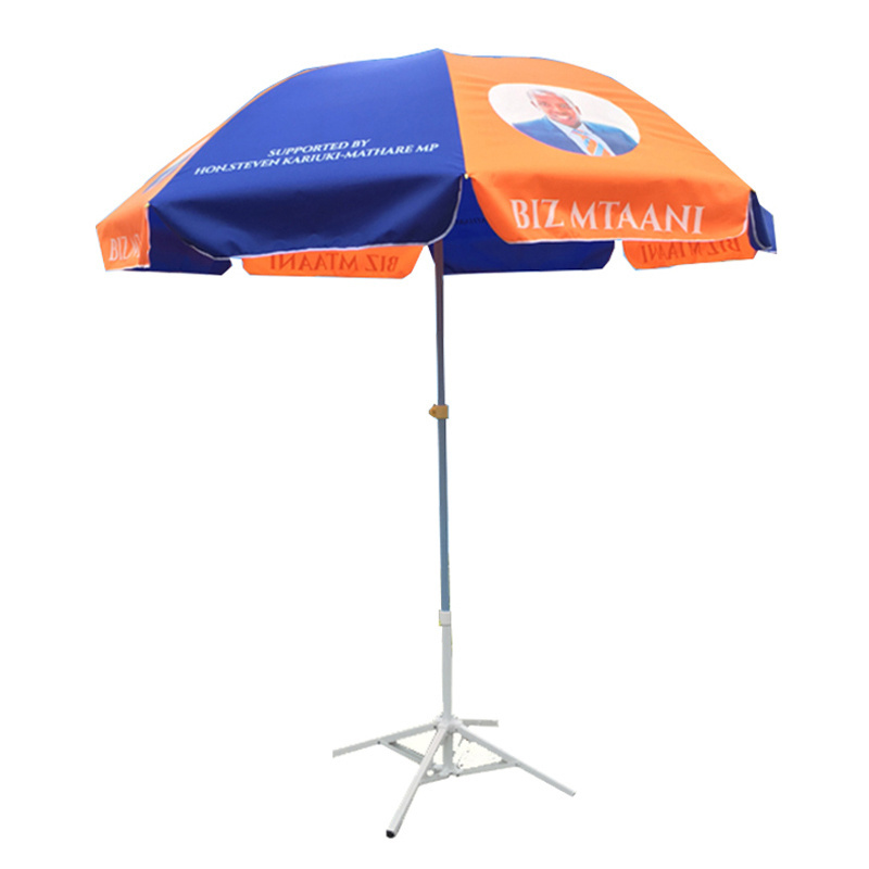 Hot Sale Custom Printed Logo Sunshade Umbrella UV Protection Summer Parasol Umbrellas For Event