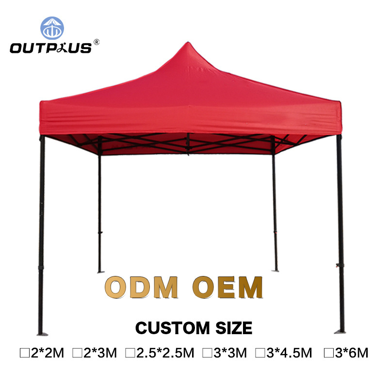 3m x 3m 10x10ft Outdoor gazebo waterproof pop up canopy commercial trade show tent with side for event