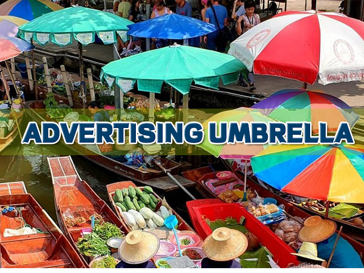 Advertising custom printing promotion outdoor folding beach umbrella parasol 8 rib parasol advertising cafe umbrella