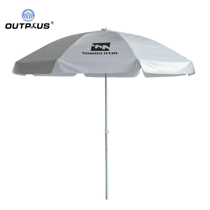 Wholesale Customized  anti-UV foldable sun  advertising outdoor Adjustable  Folding Sunshade Beach Umbrella