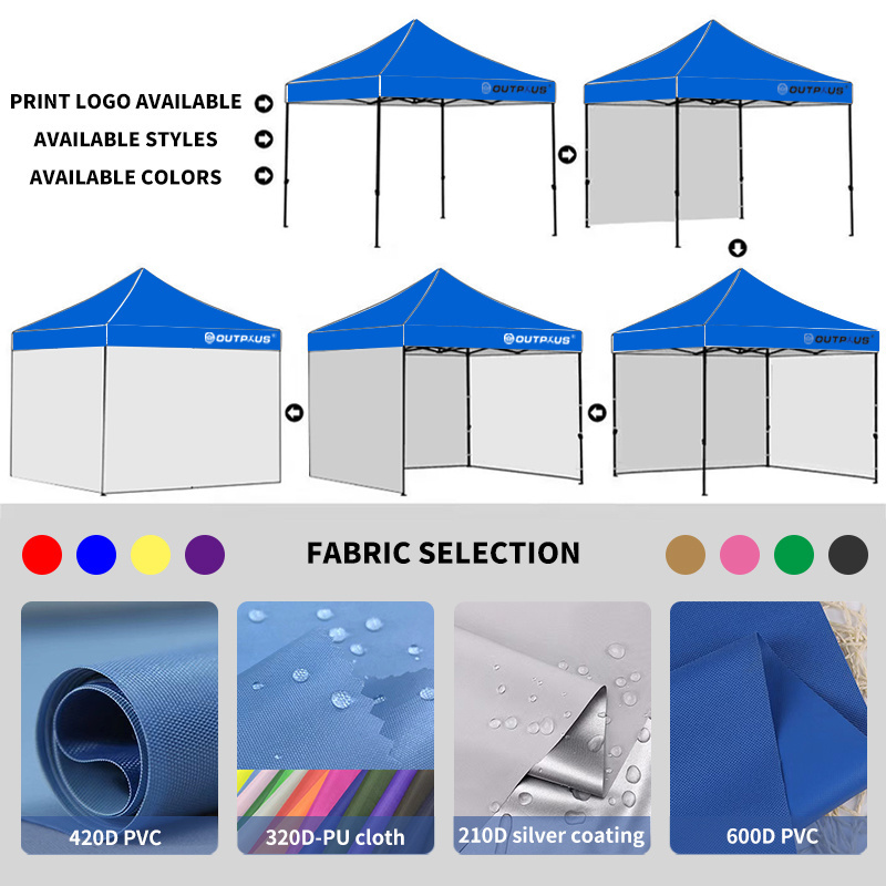 wholesale Outdoor cheap 10x15 trade show tent material  pop up Market Waterfroo Tent Commercial Folding tent for event