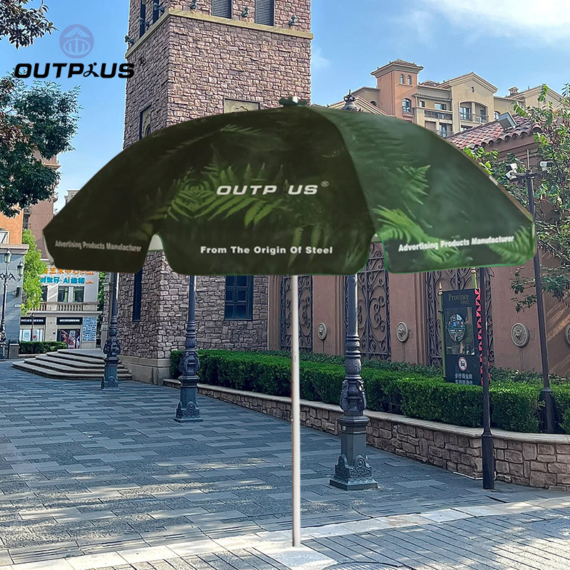 Customized outdoor advertising umbrella Modern Umbrella Promotion Beer Commercial Modern Exhibition Advertising Umbrella