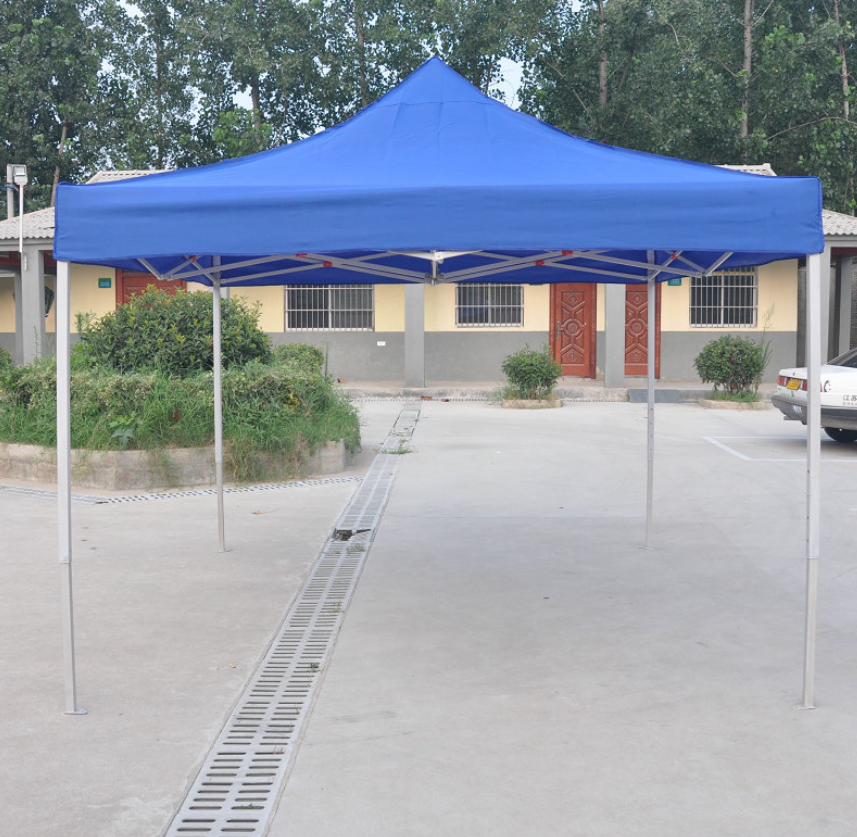 Portable folding windproof 3x3m steel frame pop up gazebo professional night market stall tent