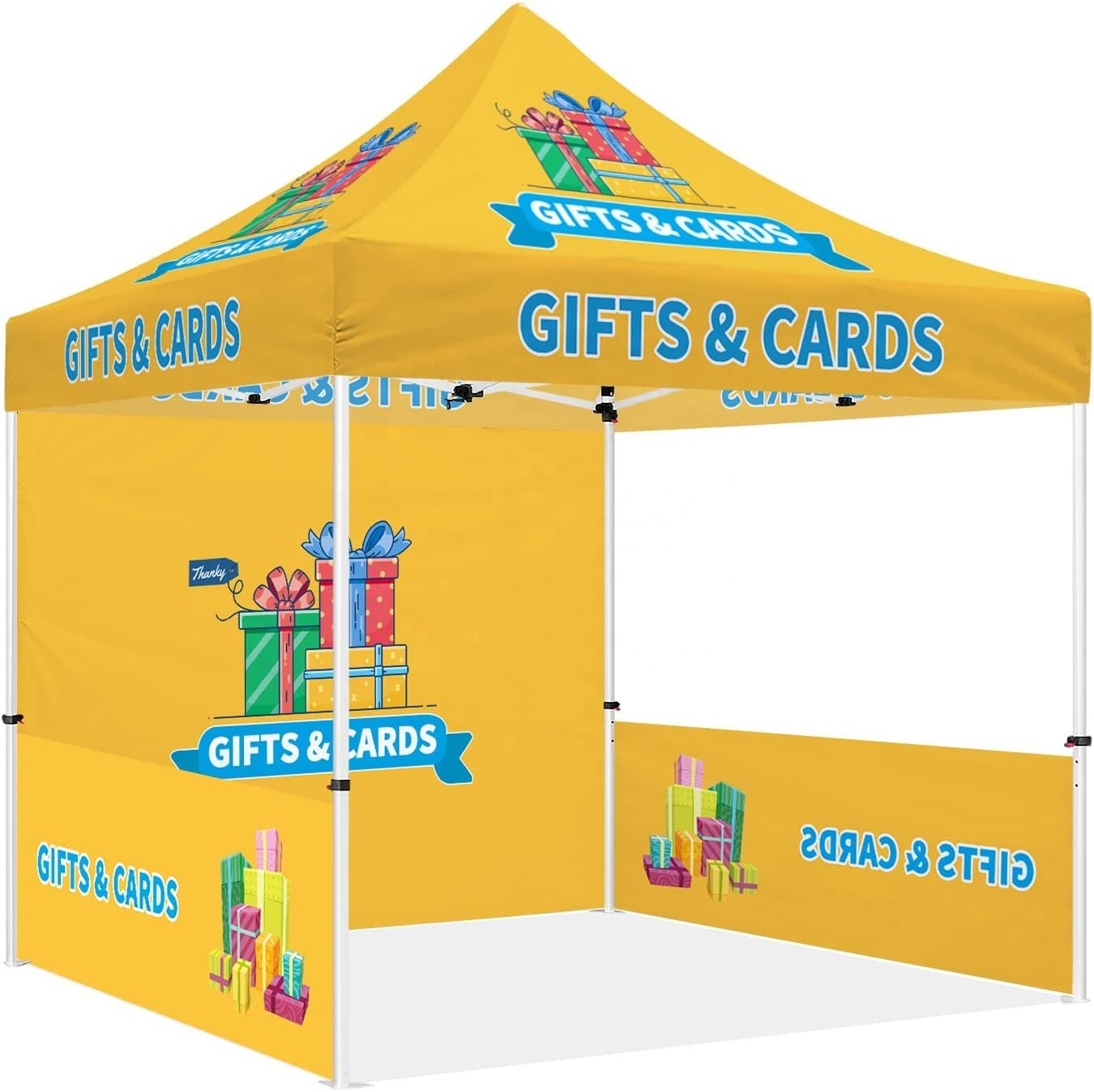 3x3 Cheap Custom Tents Printed  Outdoor Trade Show Display Ez Pop Up Canopy Gazebo Tent For Events