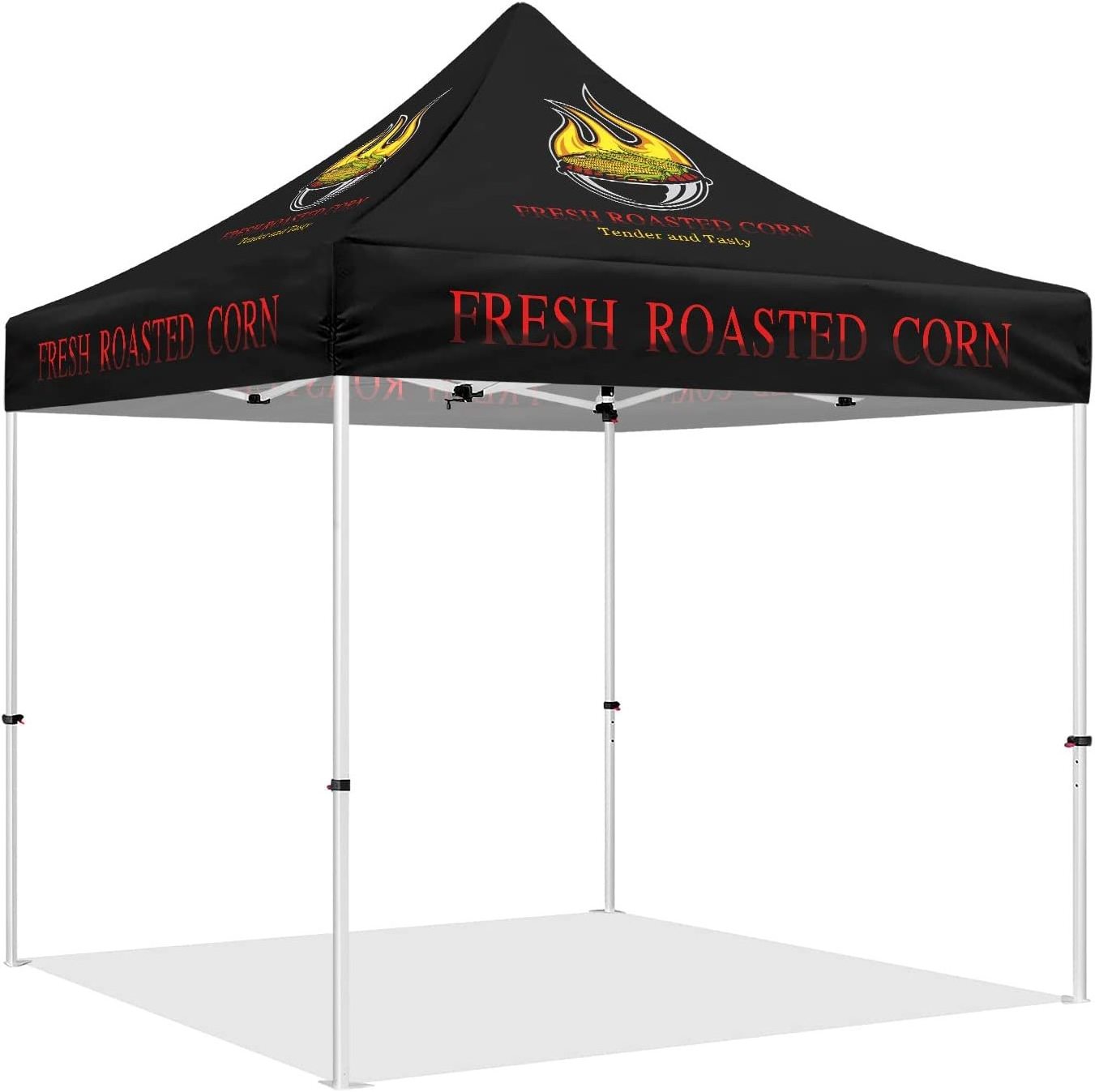 Free design  3x3m Outdoor Canopy  Folding  Aluminum Trade Show Exhibition Event Custom Printed Tent With Side Wall