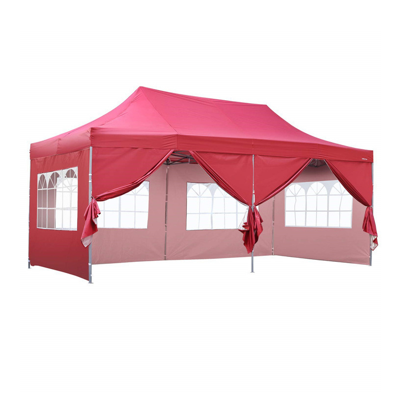 10X20ft Large Outdoor Event Exhibition Luxury Party Tent with Church Window Sidewall