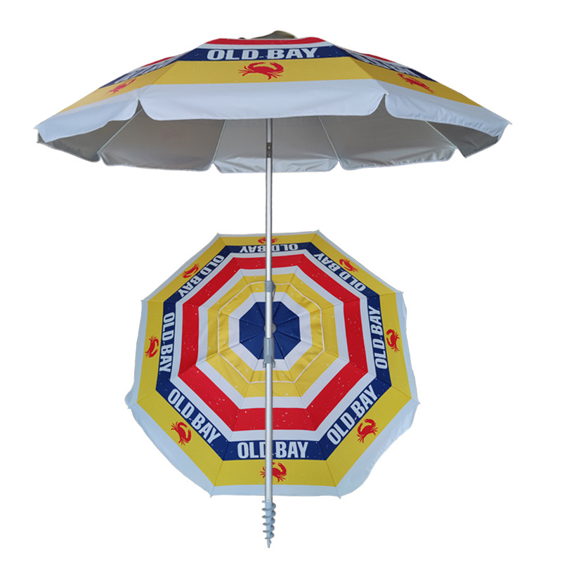 advertising patio beer garden parasol umbrella custom beach umbrella with logo printingtransparent umbrella for outdoor events