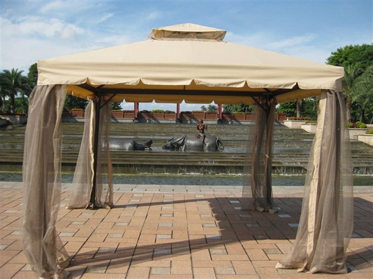 Outdoor Leisure Elegant Aluminum Garden Gazebo Roma Gazebo