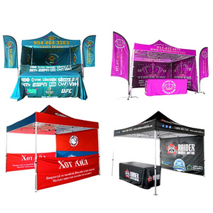 outdoor 3 x 3 hex oxford fabric waterproof patio tent trade show tent for event advertising exhibition tent