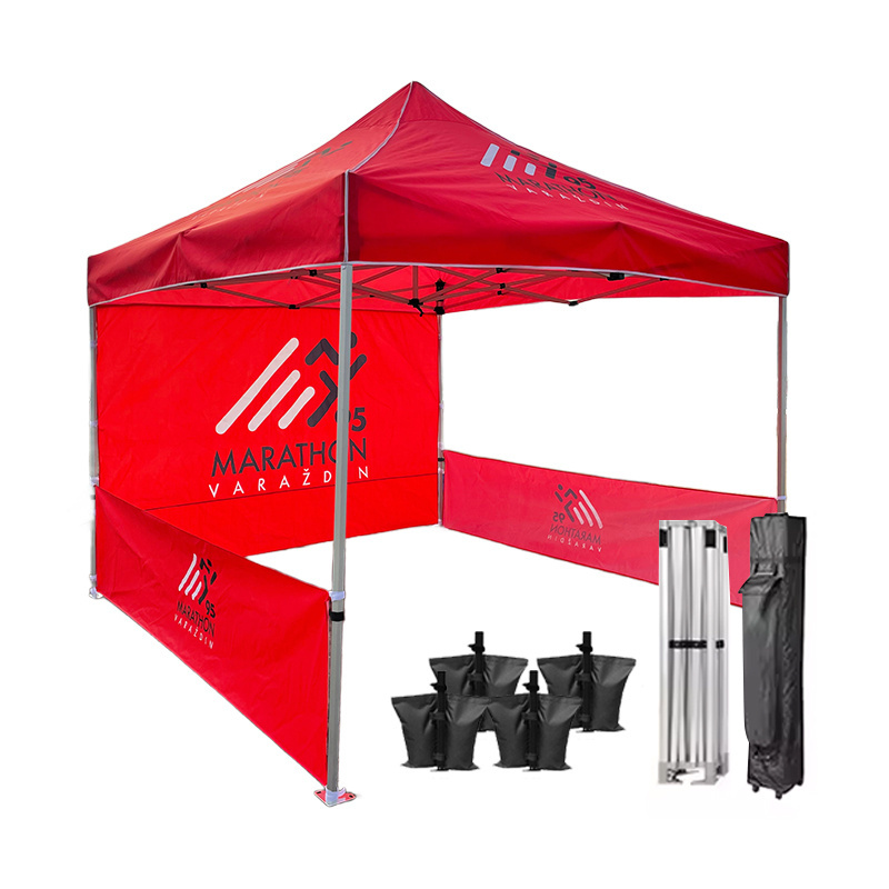 Outdoor Folding Instant Custom Easy Set Up Event Tent 3X4.5m 3x6m Pop Up Aluminium Awning Commercial Tent Trade Show Tent