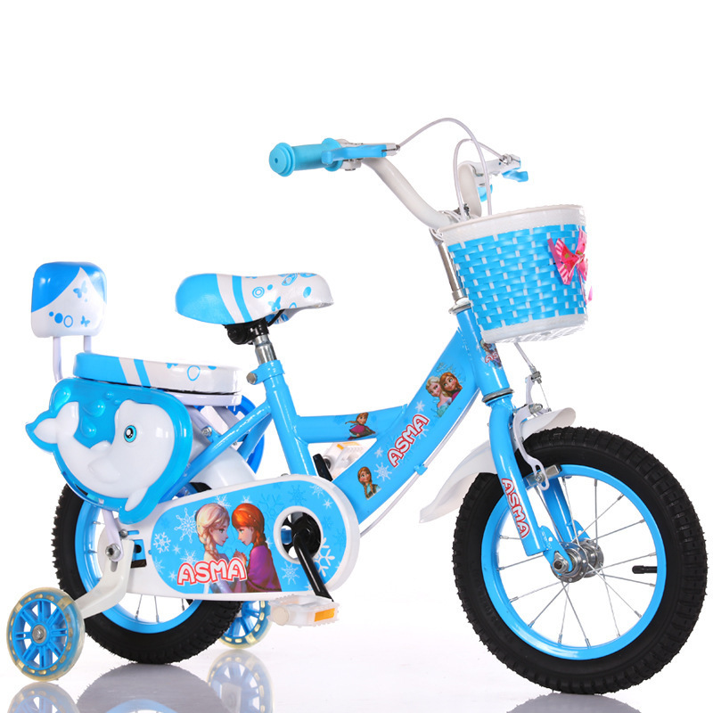 12 14 16 18 Inch Children's Bicycle 3-6 Years Training Wheels Girls Riding Bicycles Student Children's Birthday Gift Kids Bike